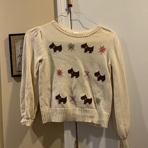 Gymboree Scottish Terrier sweater